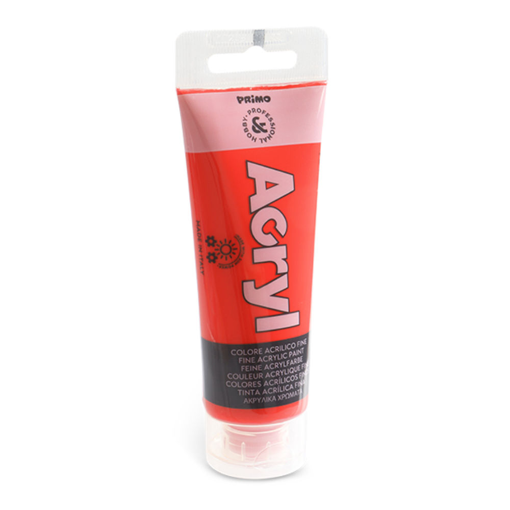 ACRYL ACRILICO TUBO 75ML - VERMIGLIONEPrimo