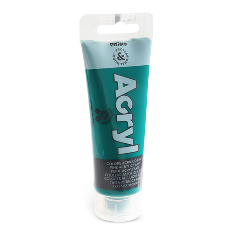 ACRYL ACRILICO TUBO 75ML - VERDE SMERALDOPrimo