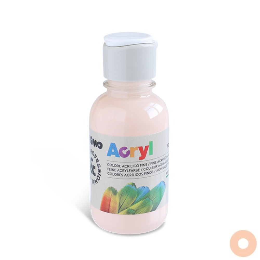 ACRYL ACRILICO FINE 125ML ROSA ALBICOCCAPrimo