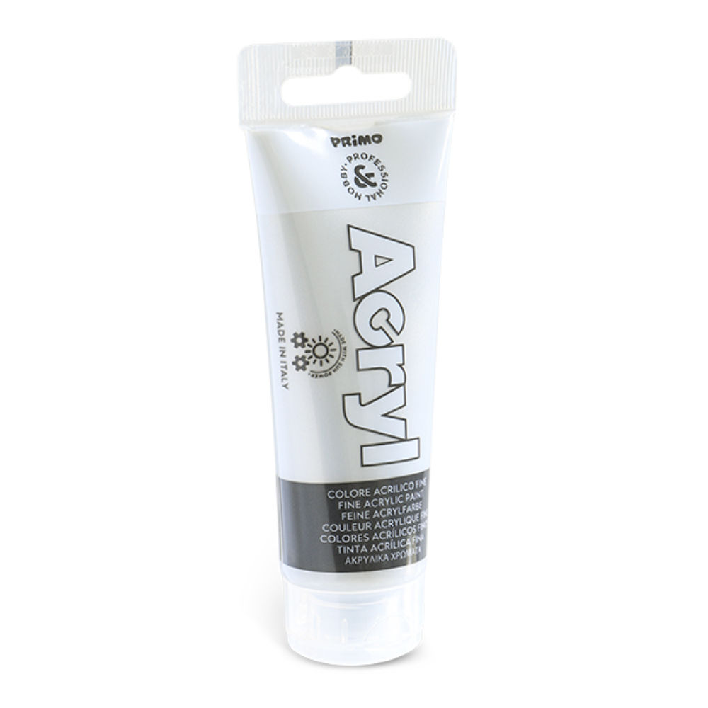 ACRYL ACRILICO TUBO 75ML - ARGENTO METALPrimo