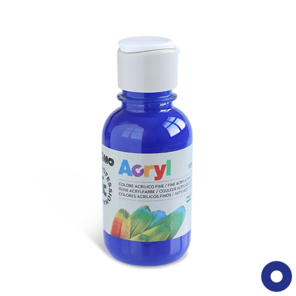 ACRYL ACRILICO FINE 125ML BLU OLTREMAREPrimo