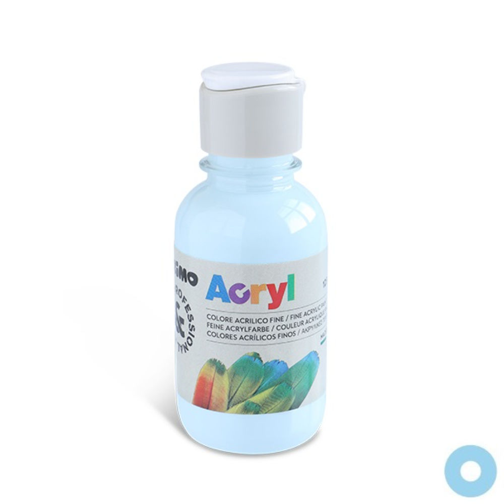 ACRYL ACRILICO FINE 125ML AZZURRO CIELOPrimo