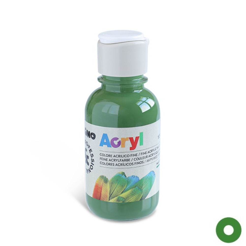 ACRYL ACRILICO FINE 125ML VERDE OLIVAPrimo