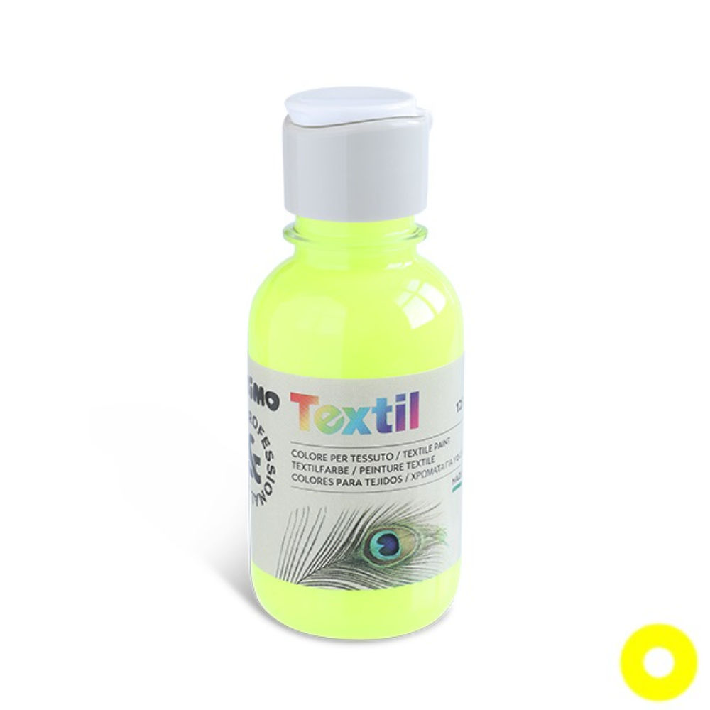 TEXTIL COLORE PER TESSUTO 125ML GIALLO FLUOPrimo