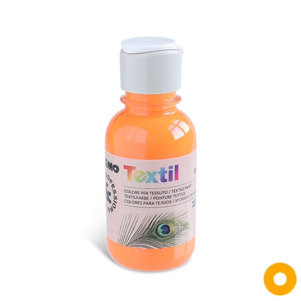 TEXTIL COLORE PER TESSUTO 125ML ARANCIONE FLUOPrimo