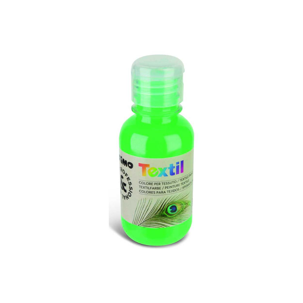 TEMPERA PER TESSUTO PRIMO ML.125 VERDE  FLUO 610Primo