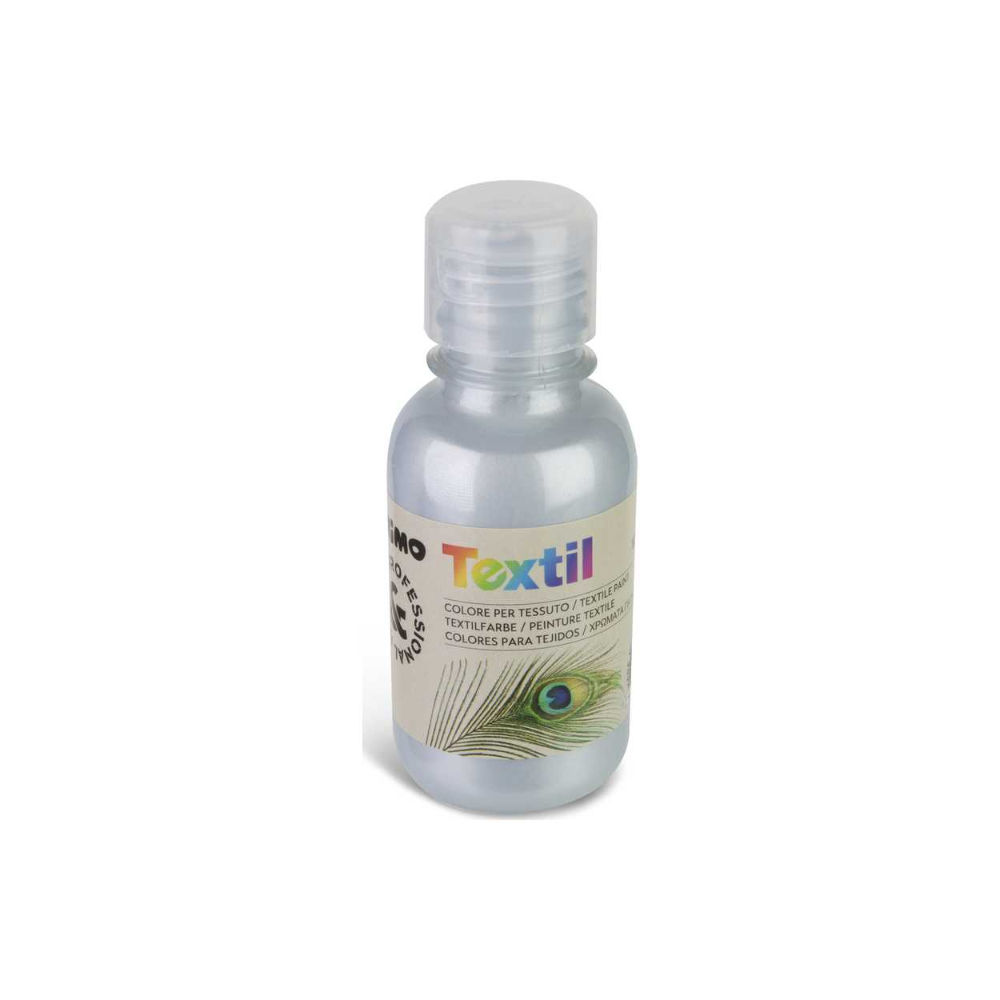 TEMPERA PER TESSUTO PRIMO ML.125 ARGENTO METAL.910Primo