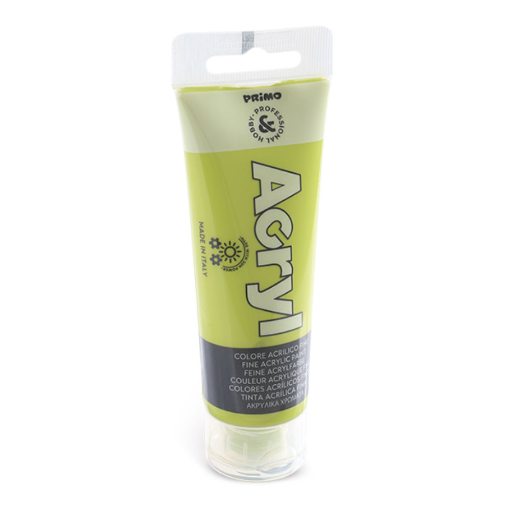ACRYL ACRILICO TUBO 75ML - VERDE CHIAROPrimo