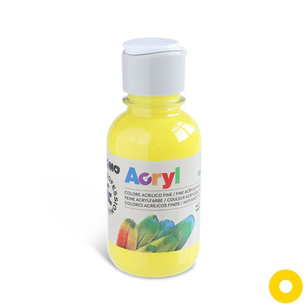 ACRYL ACRILICO FINE 125ML GIALLO PRIMARIOPrimo