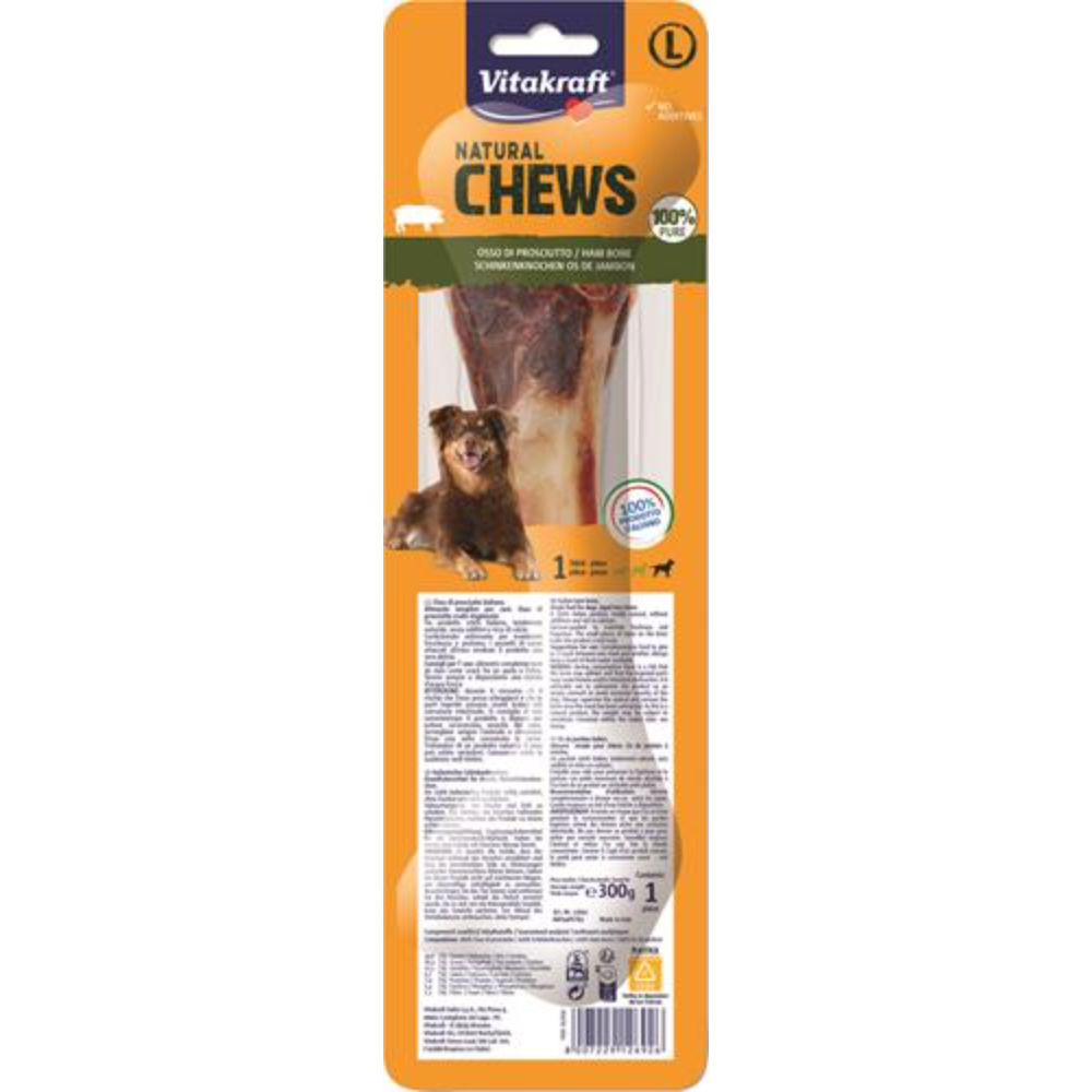 Natural Chews - Osso di Prosciutto - 300gVitakraft