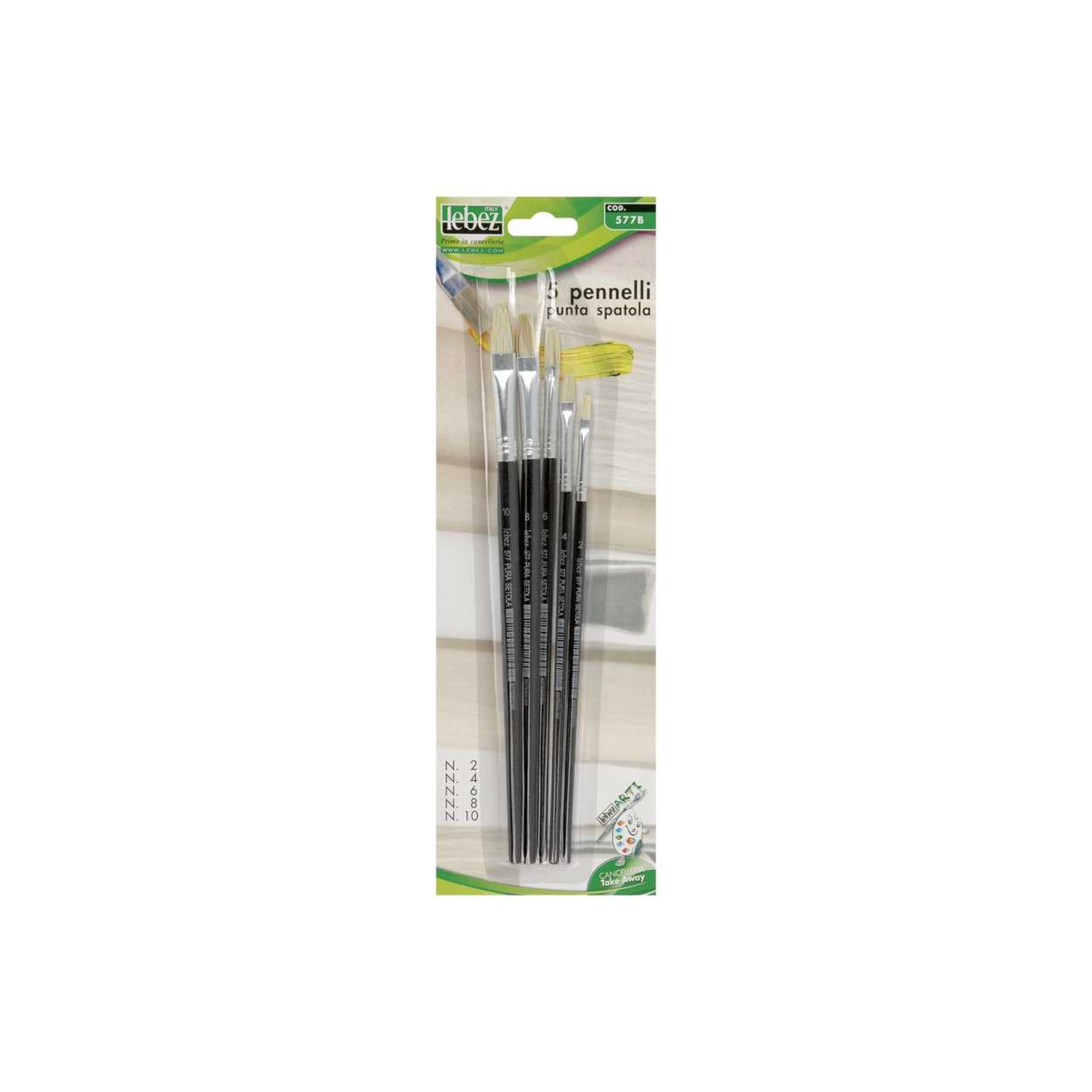 LEBEZ PENNELLI SPATOLA PZ. 5      577BLebez