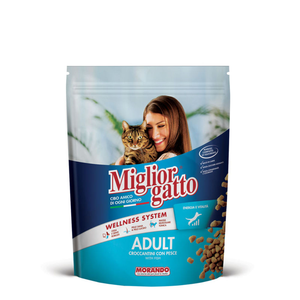 Migliorgatto - Adult Croccantini con Pesce - 400gMorando