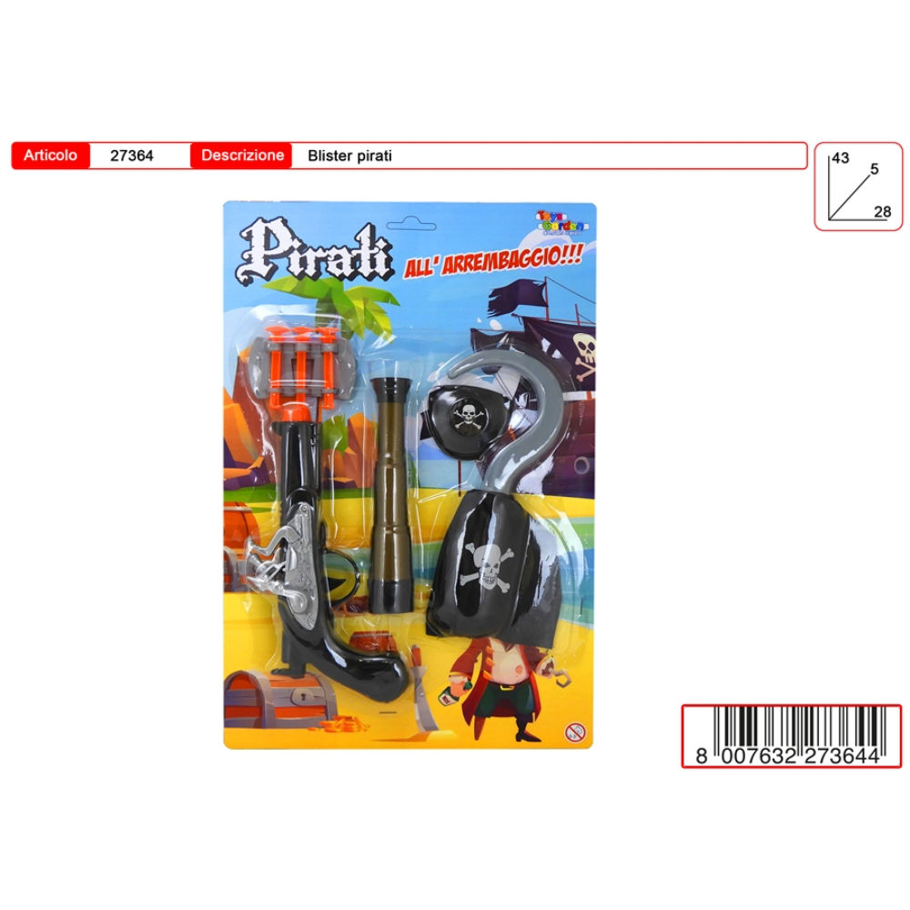 SET PIRATI 4PZToys Garden