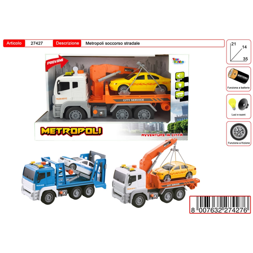 METROPOLI SOCCORSO STRADALEToys Garden