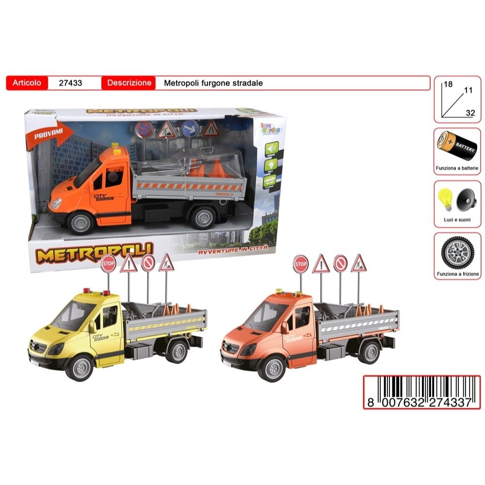 METROPOLI FURGONE STRADALEToys Garden