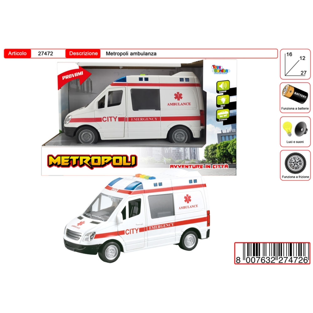 METROPOLI AMBULANZAToys Garden