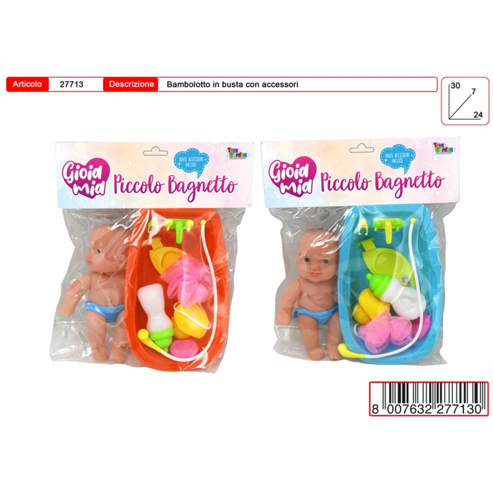 GIOIA MIA BAMBOLOTTO CON VASCAToys Garden
