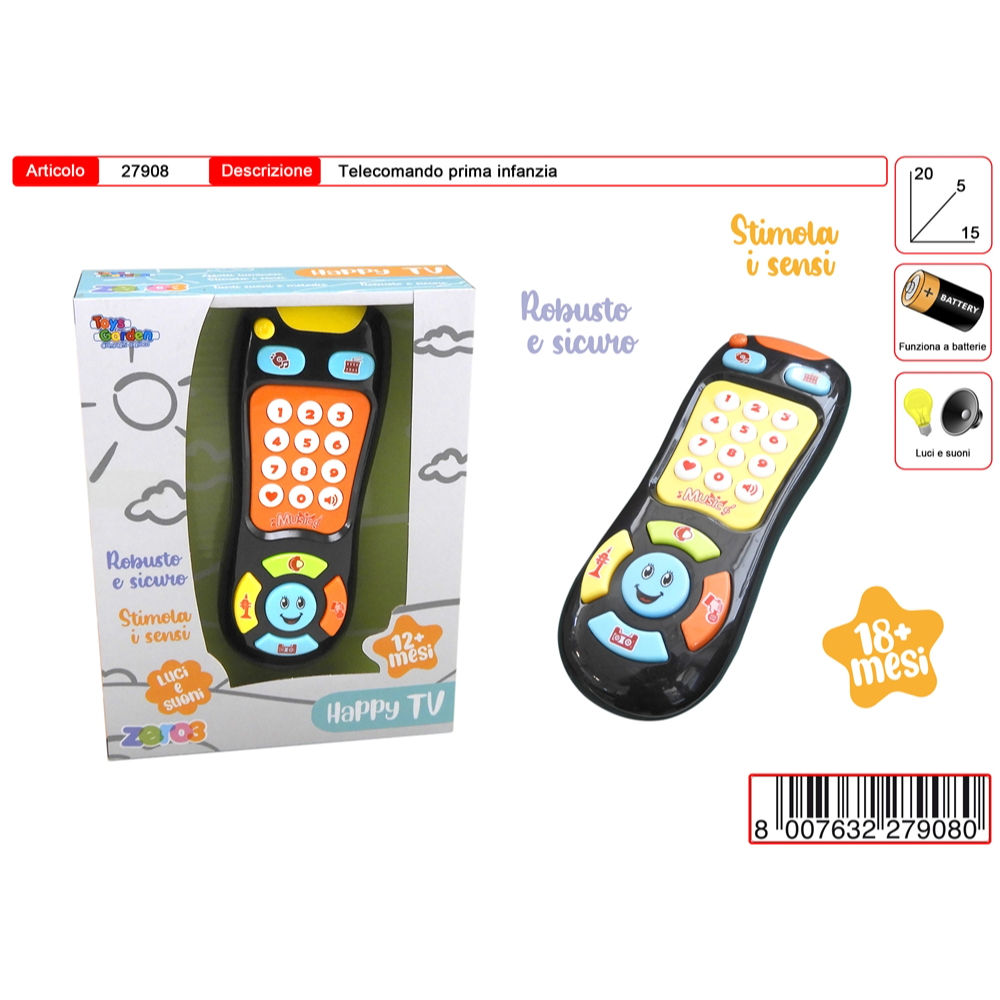 ZERO3 TELECOMANDO HAPPY TVToys Garden
