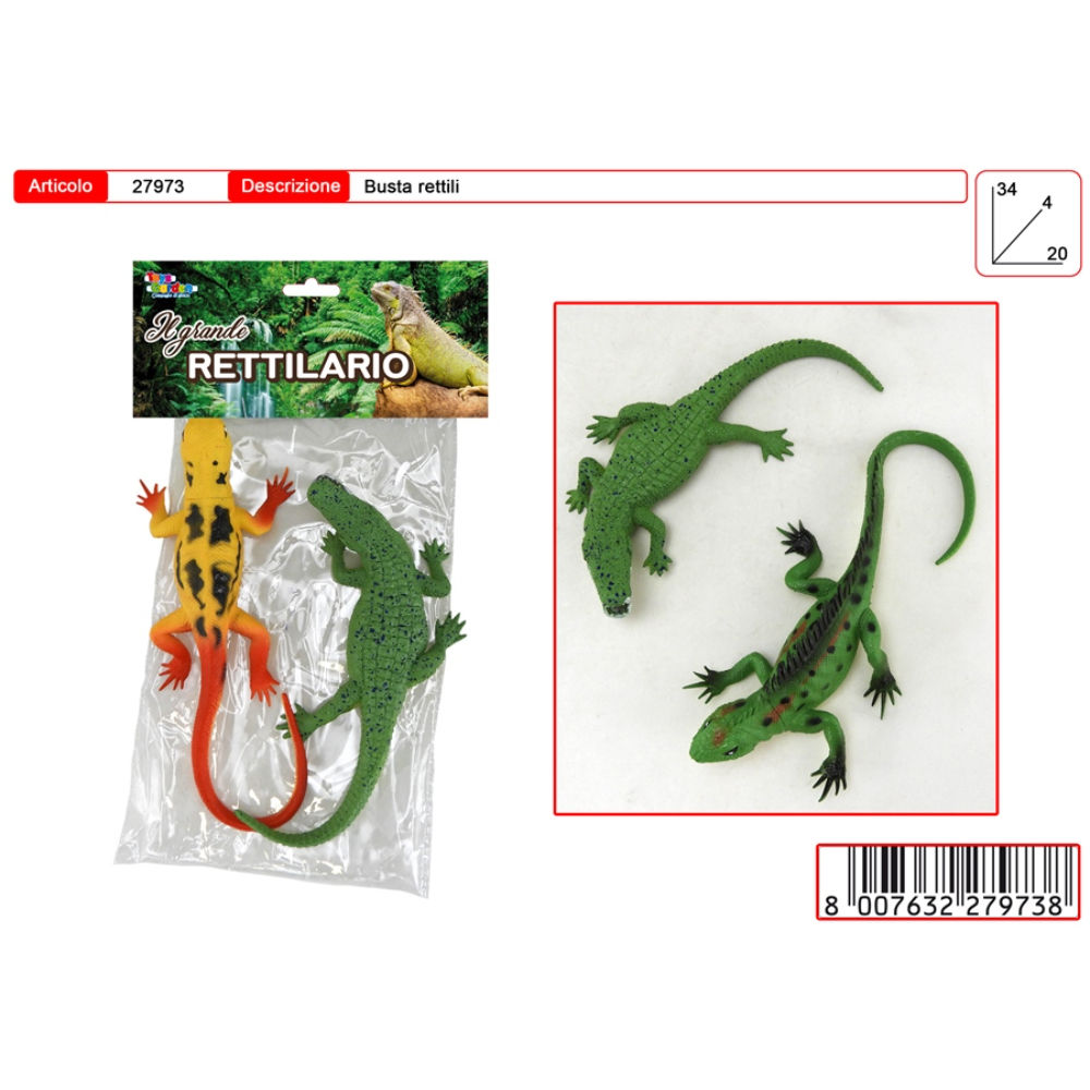 BUSTA RETTILARIO 2PZToys Garden