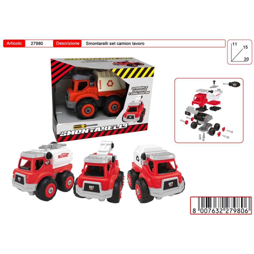 SMONTARELLI RESCUE SMONTABILEToys Garden