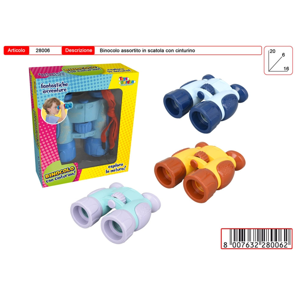 TOYS GARDEN BINOCOLO CON CINTURINOToys Garden