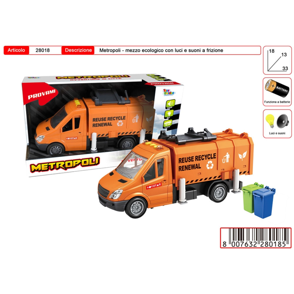 METROPOLI MEZZO ECOLOGICOToys Garden