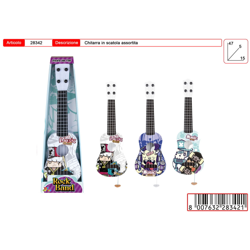 ROCK BAND CHITARRA 47CMToys Garden