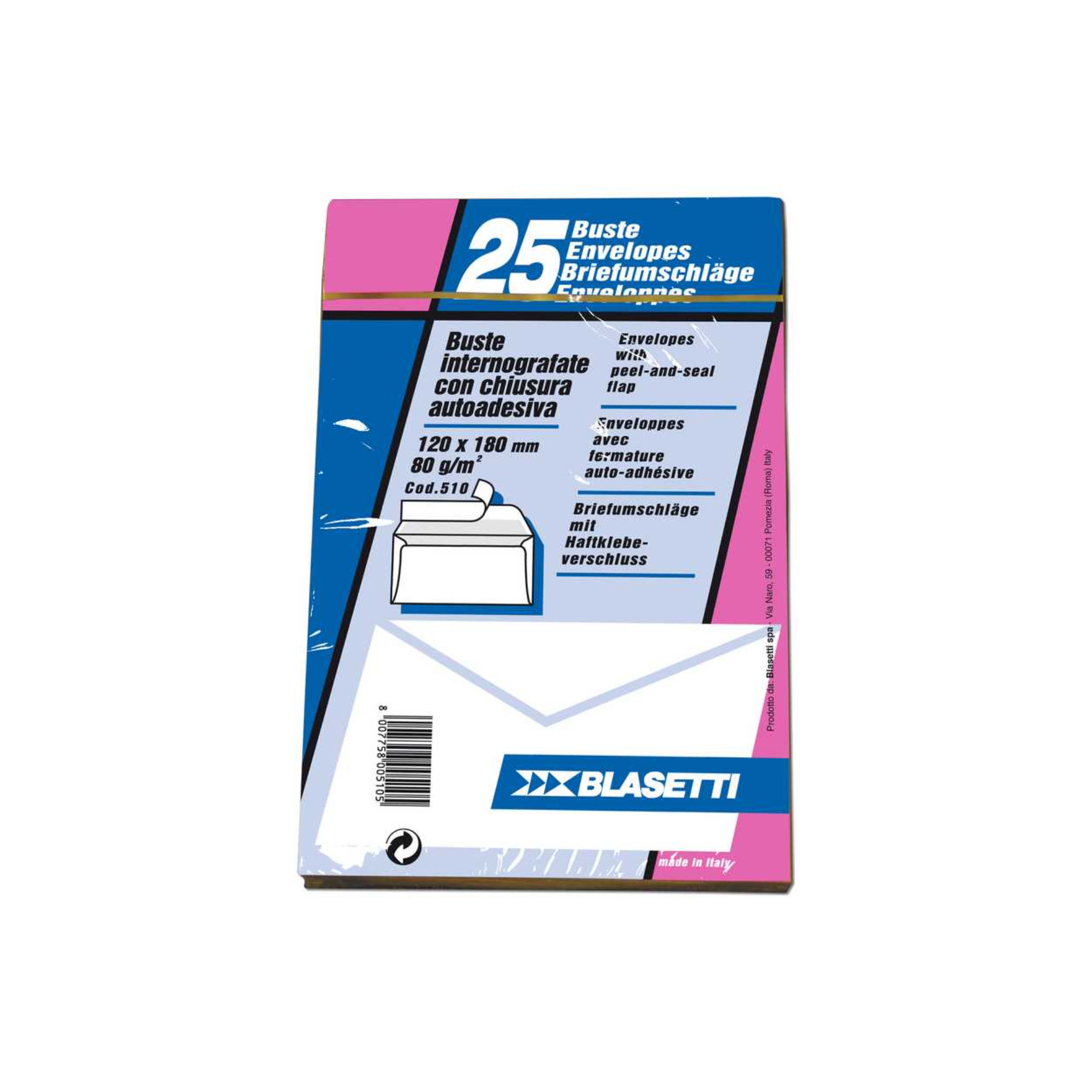 BUSTA MAILPACK 12X18 STRIP CONF. 25 PEZZI   510Mailpack
