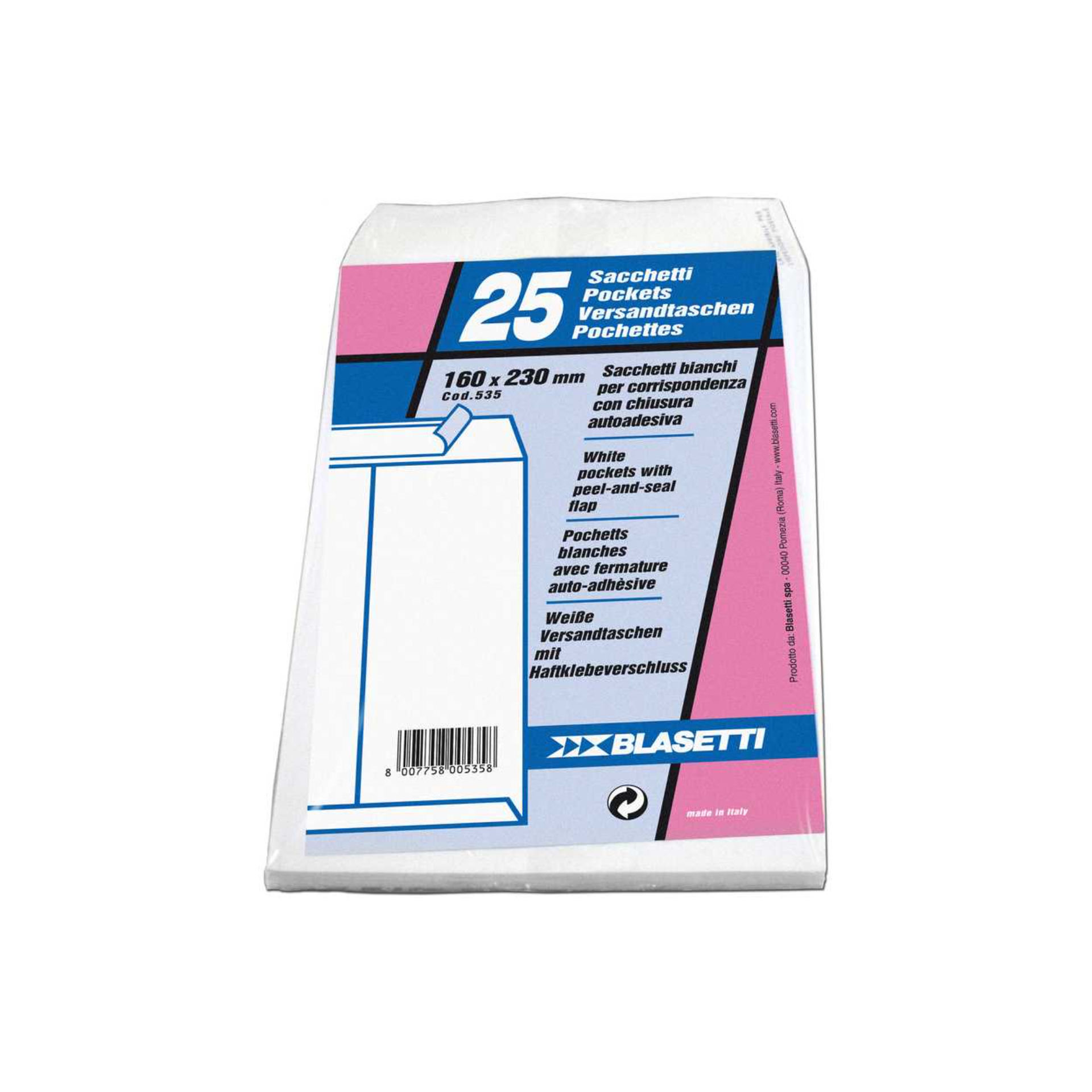 BUSTA MAILPACK 16X23 MONODEX CONF. 25 PEZZI  535Mailpack