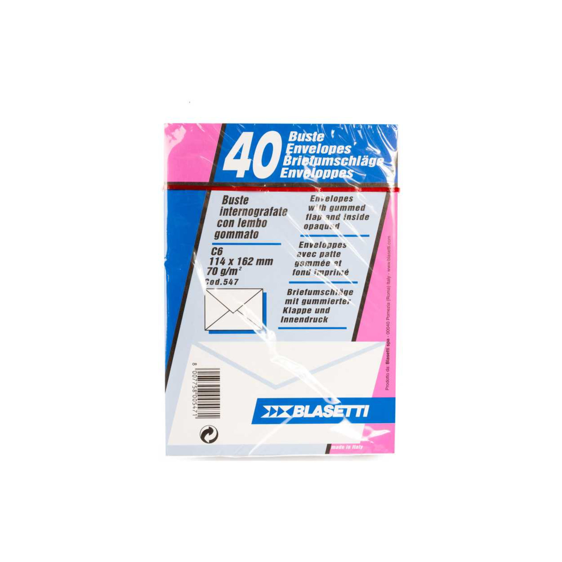 BUSTA MAILPACK 11,4X16,2 CONF. 40 PEZZI    547Mailpack