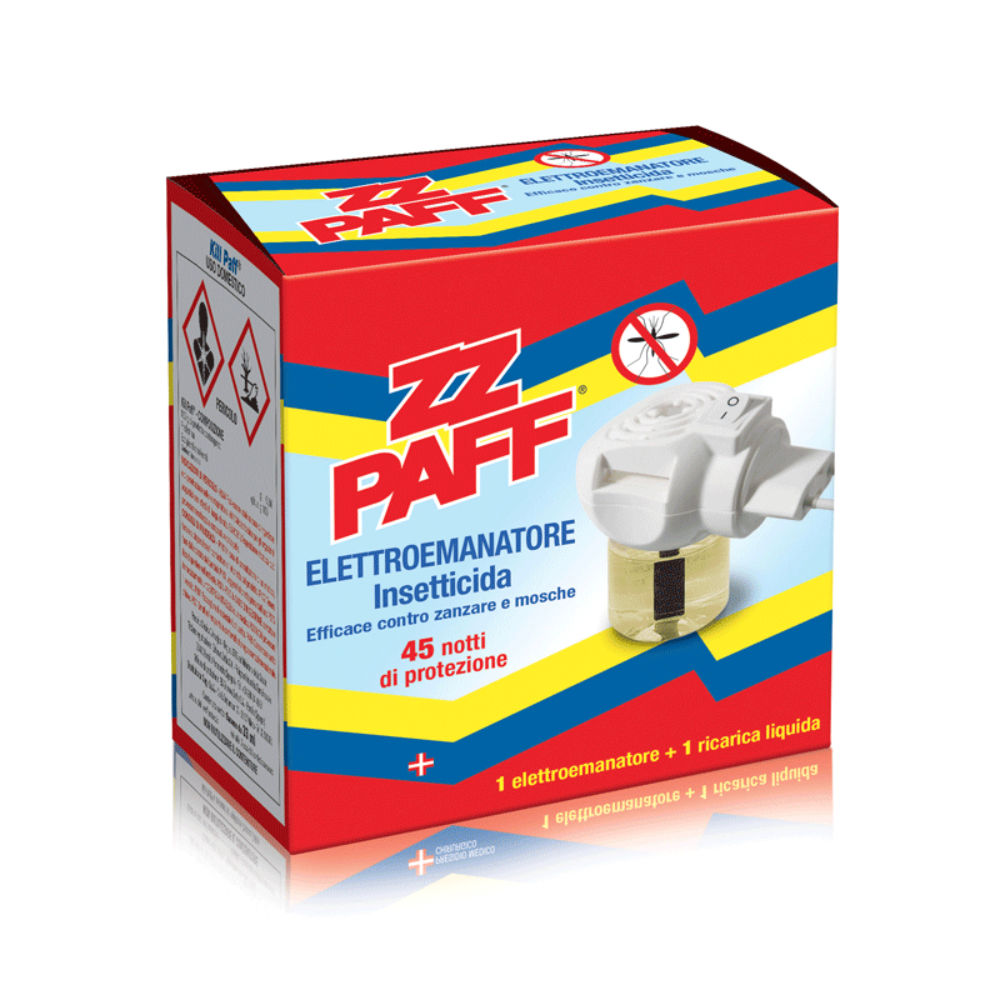 ZZ PAFF DIFFUSORE ANTIZANZARE 2IN1 + 1 RICARICAZz Paff
