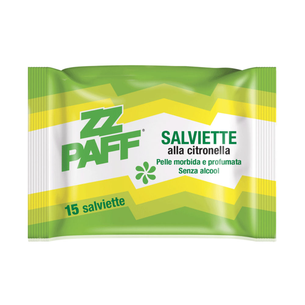 ZZ PAFF SALVIETTE ALLA CITRONELLA - 15PZZz Paff
