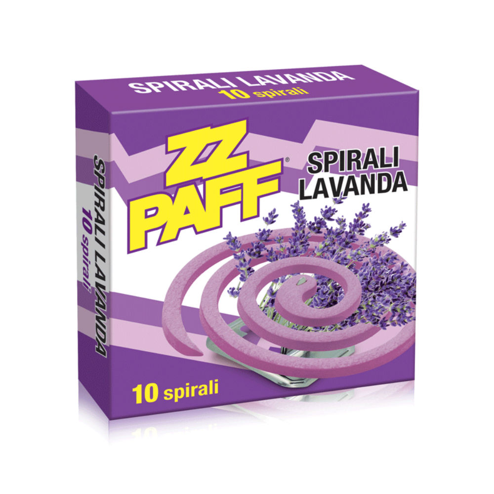 ZZ PAFF SPIRALI INSETTIC LAVAND - 10PZZz Paff
