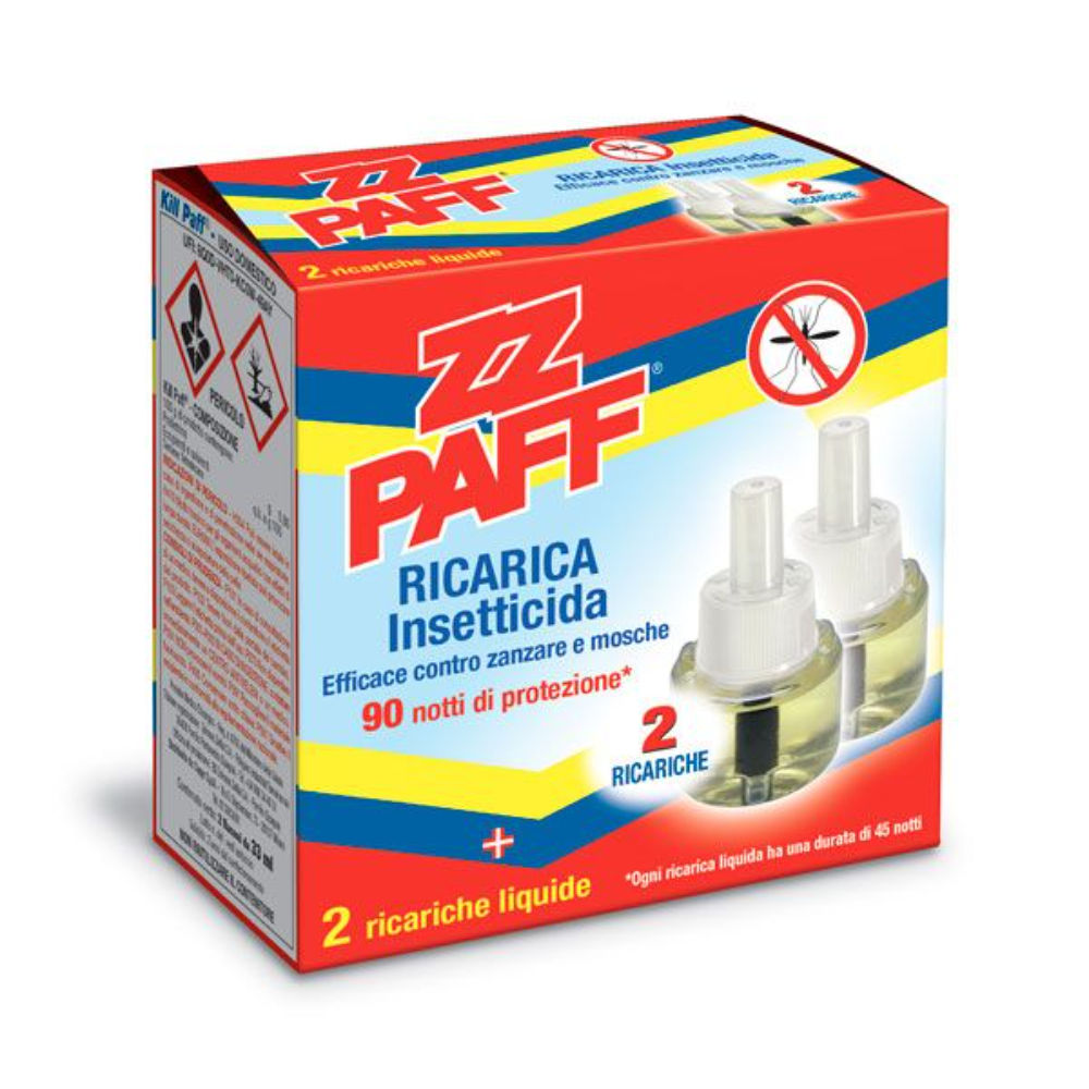 ZZ PAFF RICARICA LIQUIDA ANTIZANZARA - 2PZZz Paff