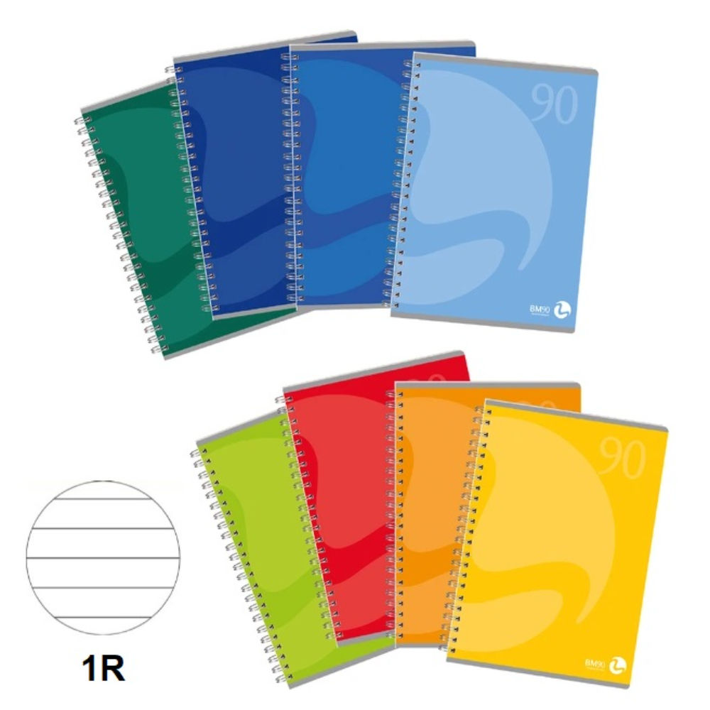 BM QUADERNO SPIRALATO A5 NO FORI RIGHE 1RBm Be More