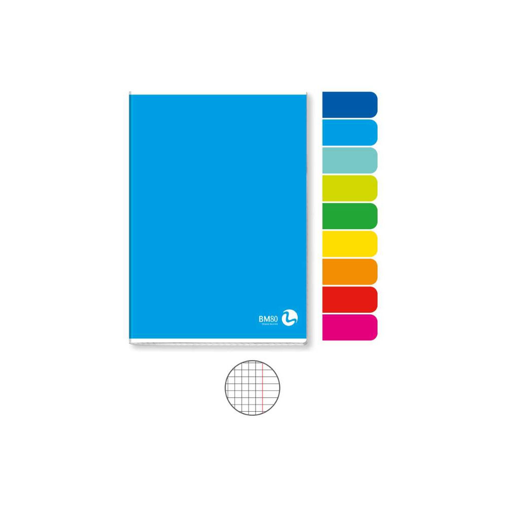 QUADERNO BM  FG. 21 GR. 80      COLOR BASIC QBm
