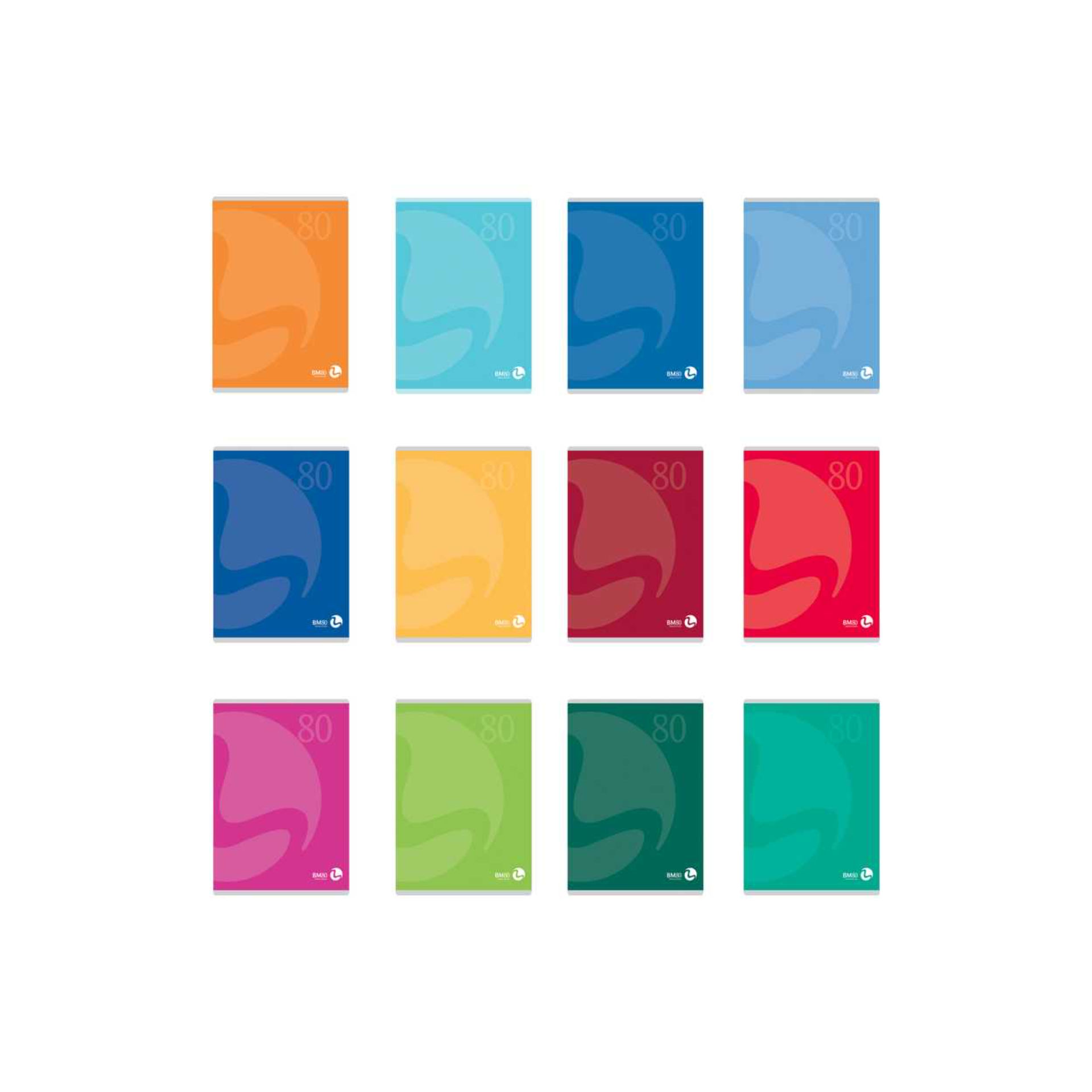 QUADERNO BM  FG. 21 GR. 80     COLOR BASIC 4MMBm