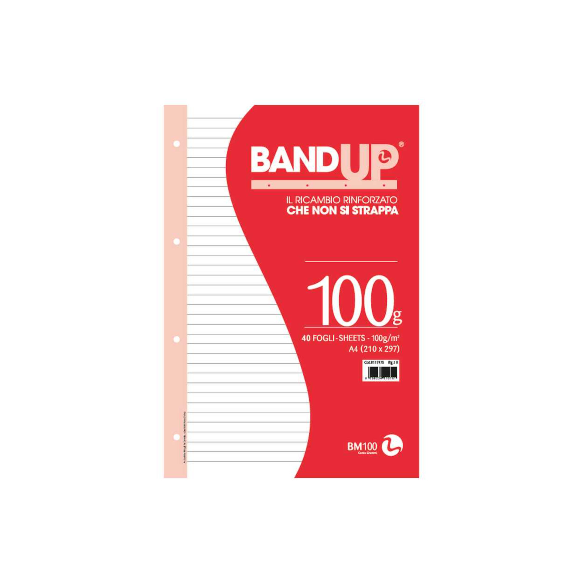 REFIL ANELLO PROTOCOLLO BM GR.100 RINFORZATO 1RBm
