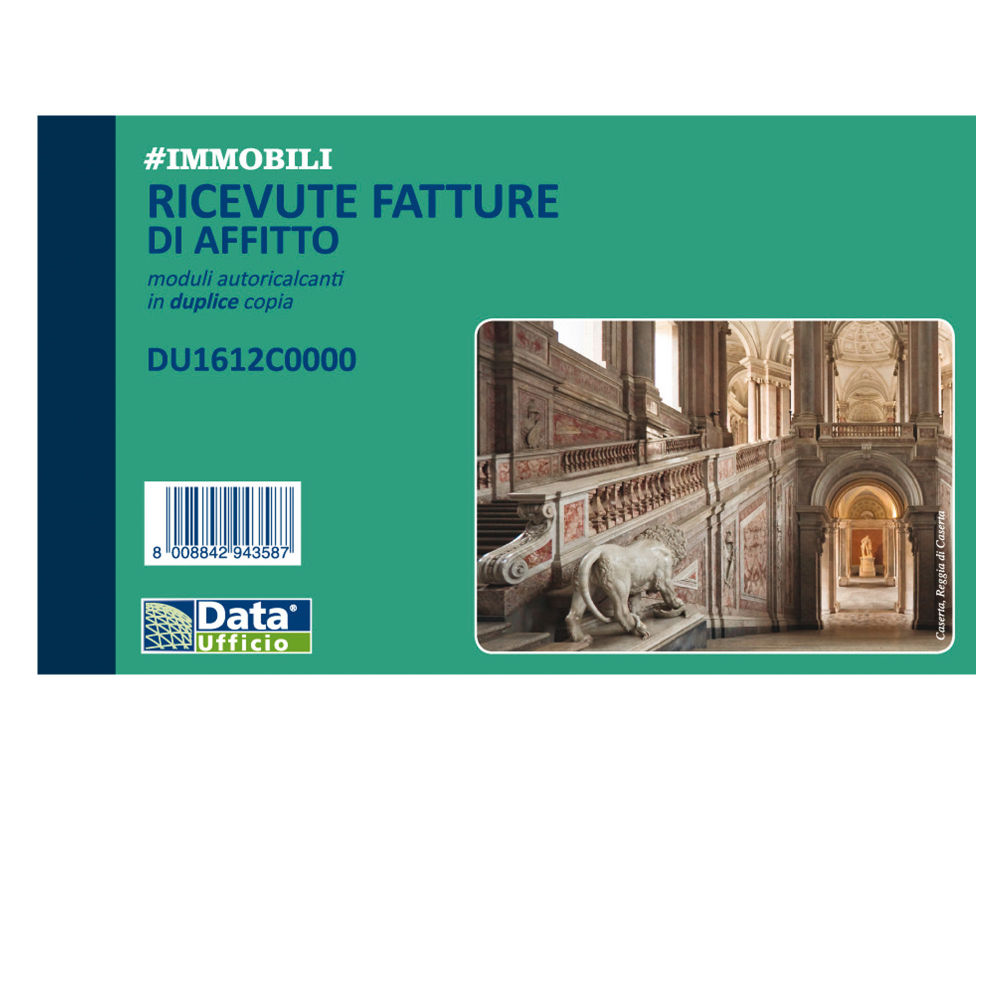 BLOCCO RICEVUTE FATTURE AFFITTO AUTORICALCANTIData Ufficio