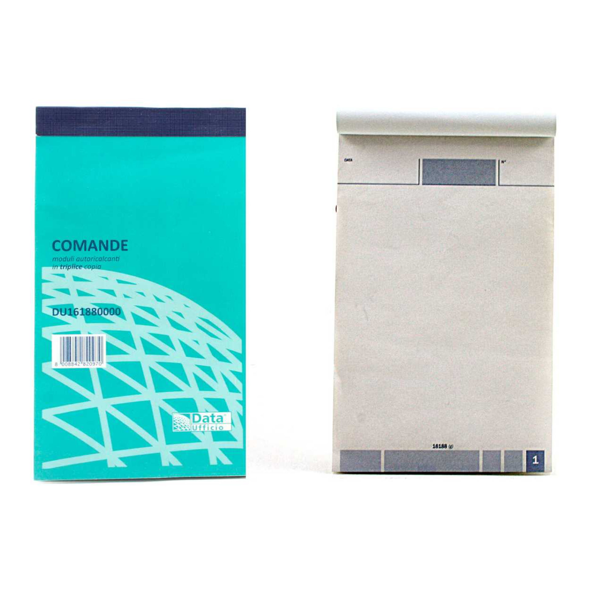 BLOCCO COMANDE 3 COPIE 10X16      DU161880000Data