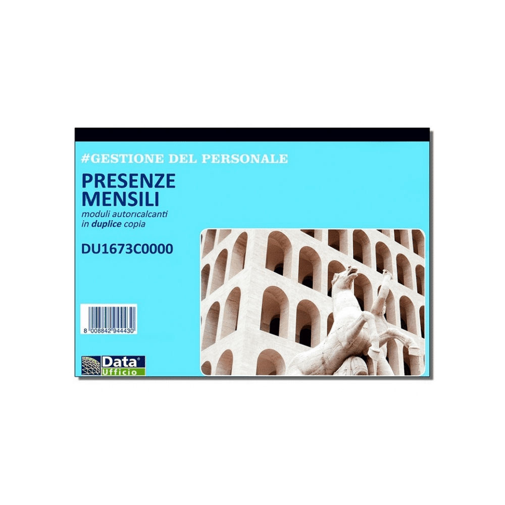BLOCCO PRESENZE MENSILI AUTORICALCANTIData Ufficio