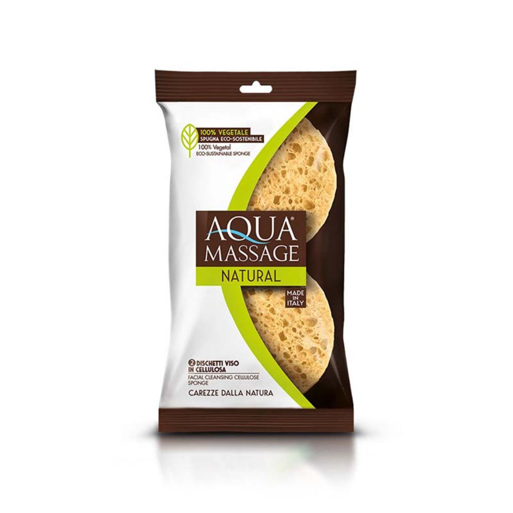 DISCHETTO VISO NATURAL IN CELLULOSA - 2PZArix