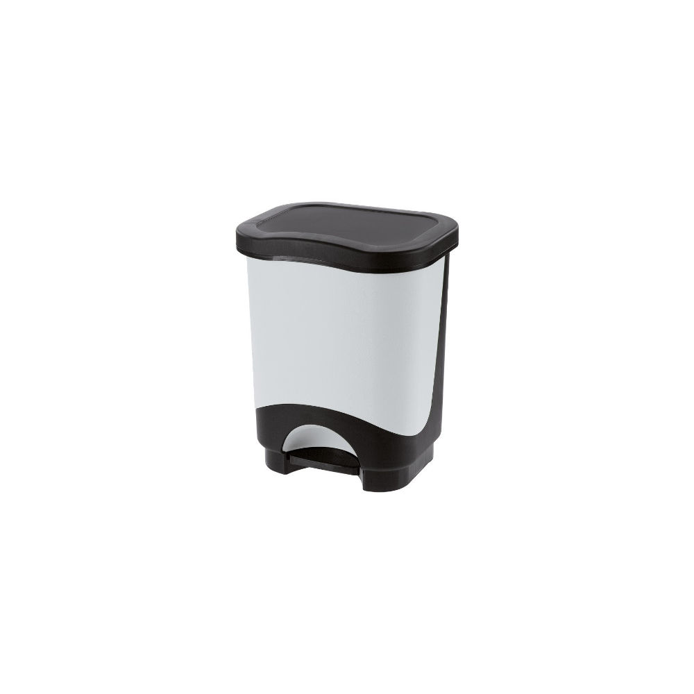 Idea - Pattumiera a Pedale 8L - Grigio ChiaroTontarelli