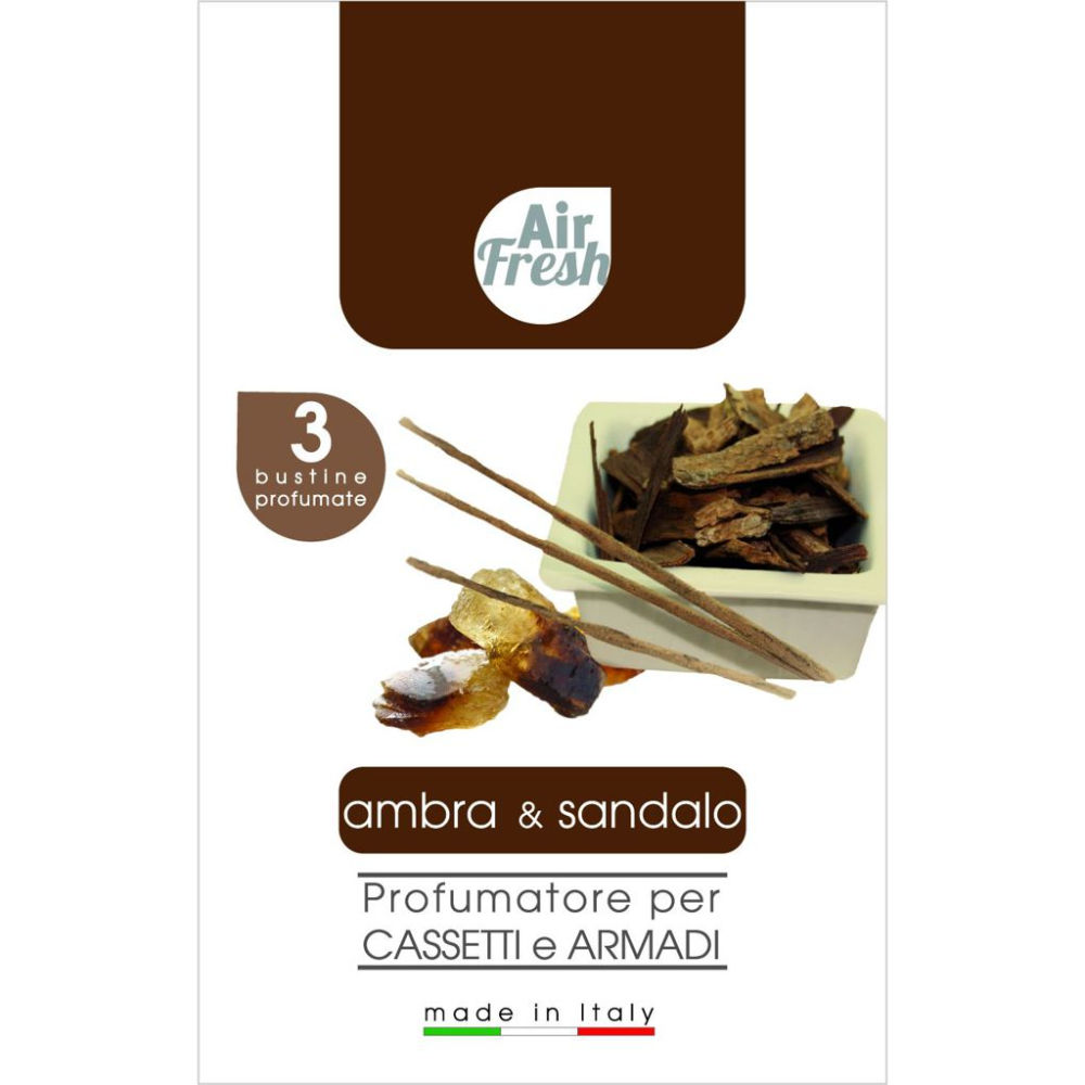PROFUMATORE ARMADI - AMBRA & SANDALO - 3PZAir Fresh