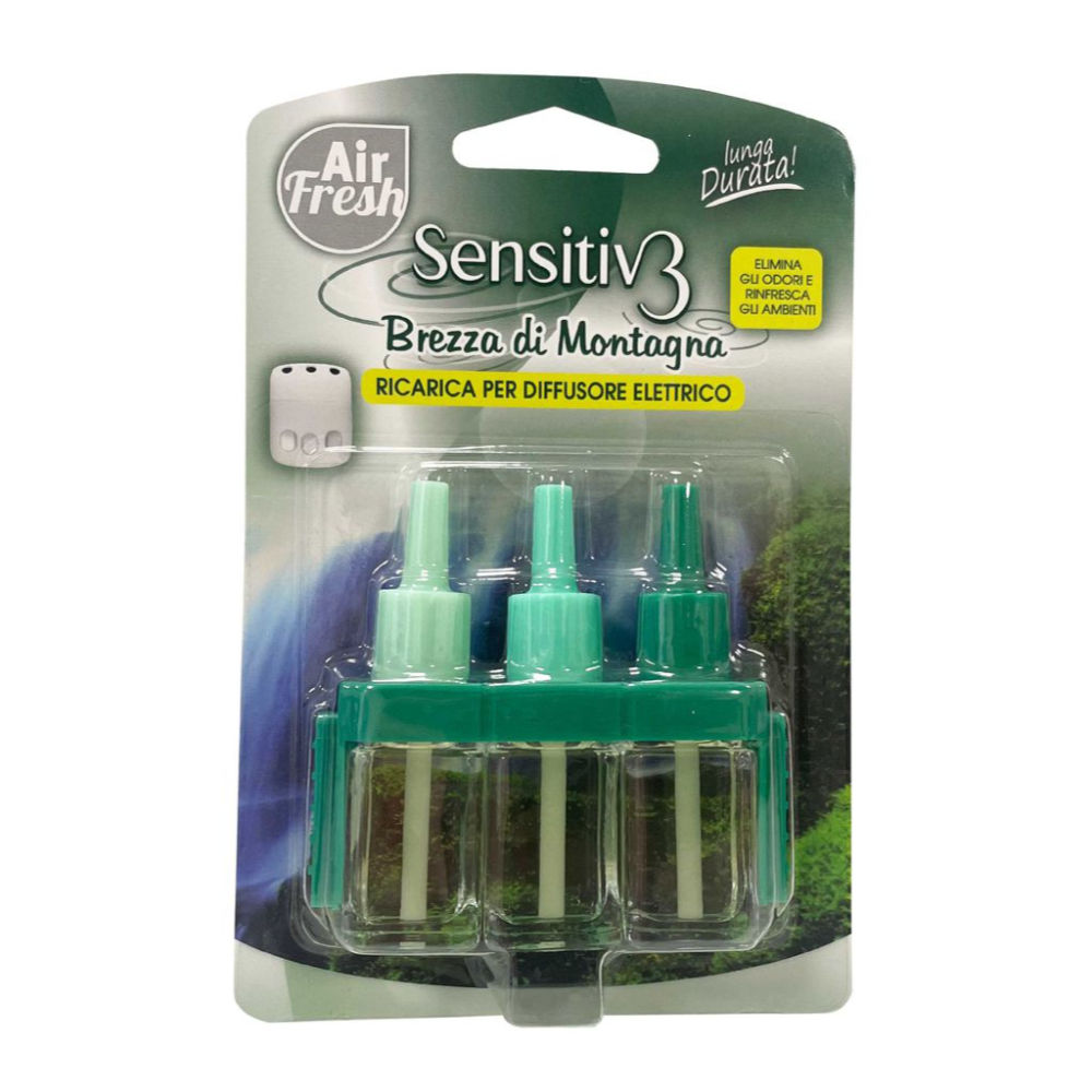Ricarica Diffusore Elettrico 3Sense 20ml - Brezza di MontagnaAir Fresh