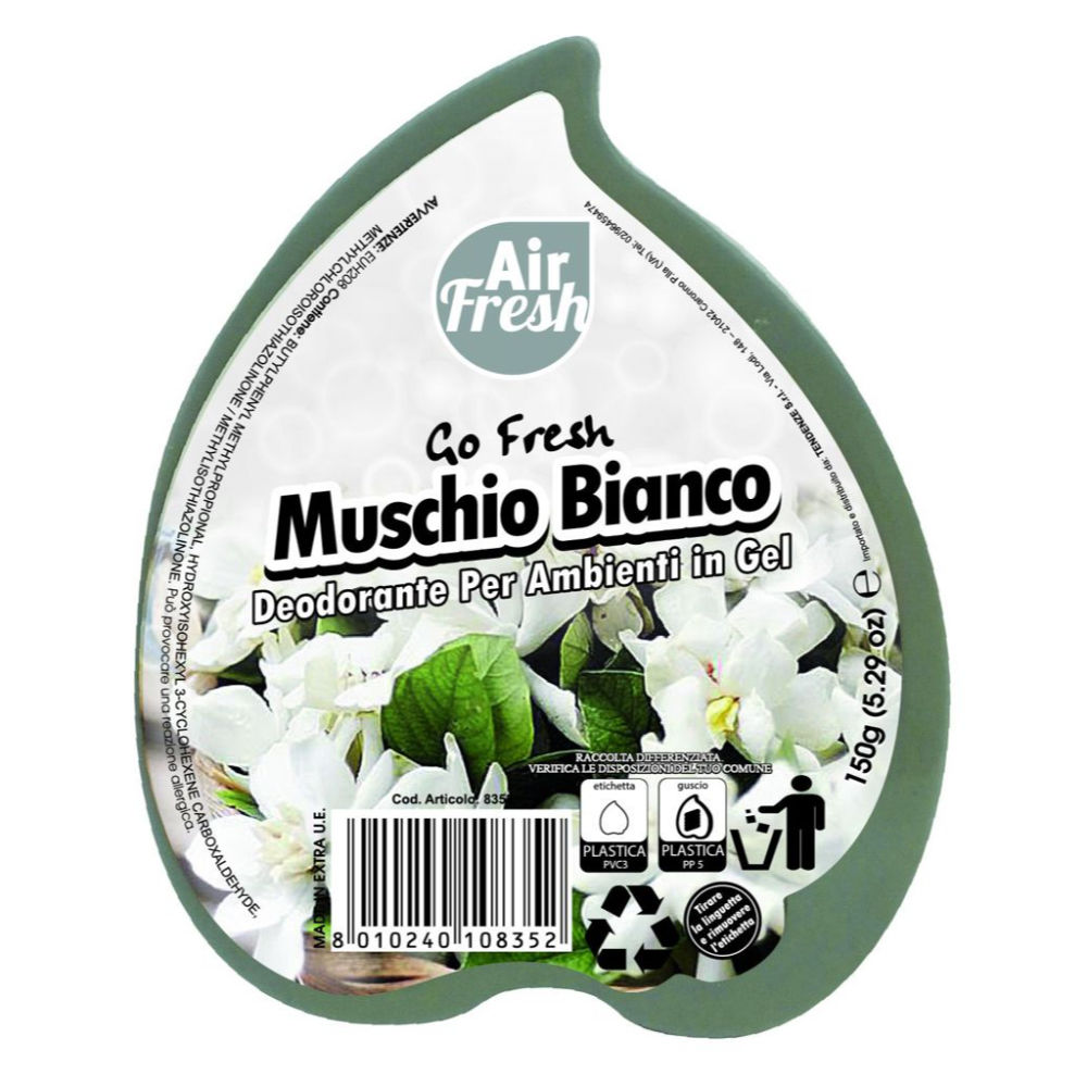 GOFRESH GEL - MUSCHIO BIANCO - 150GAir Fresh