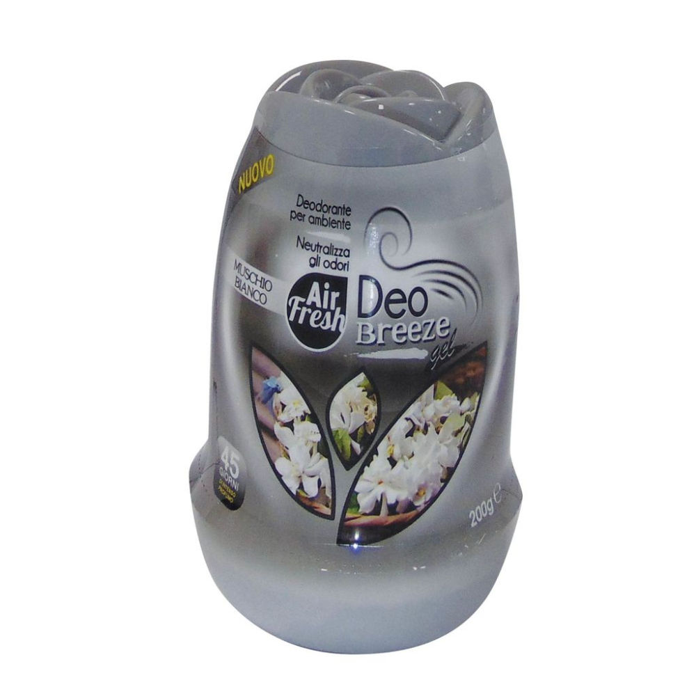 DEO BREEZE GEL - MUSCHIO BIANCO - 200GAir Fresh