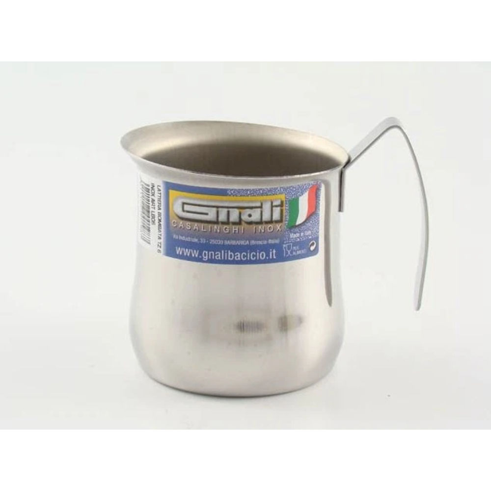 LATTIERA BOMBATA TZ,9INOX 18/10Gnali