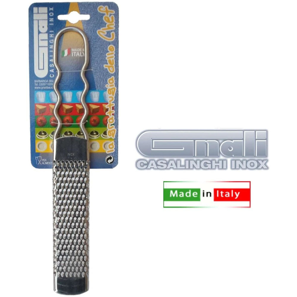 GRATTUGIA DEL CUOCO MOD,MEDIOINOX CON CARTONCINO EGnali