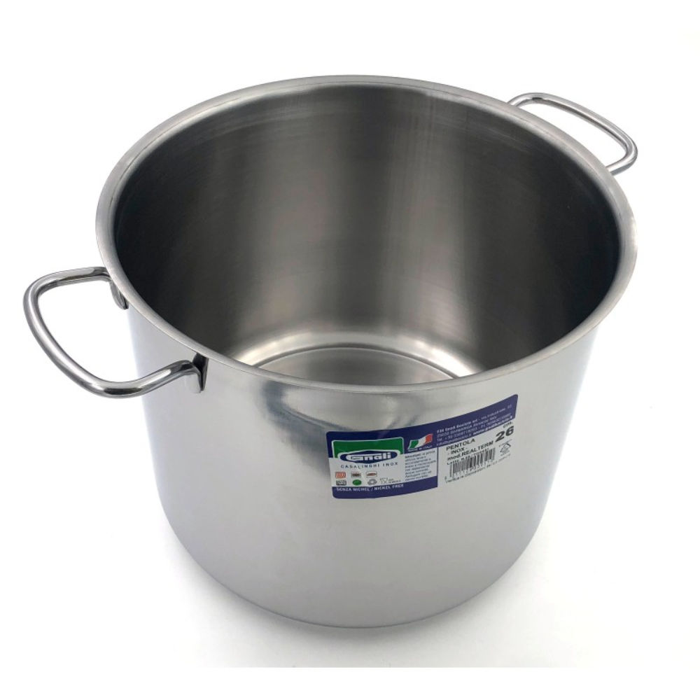 PENTOLA CM,26 INOX 18/CMOD, REALTERMGnali